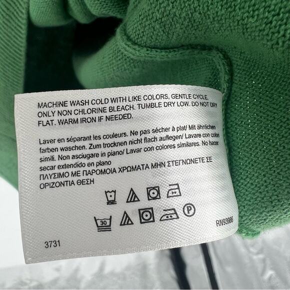 Brooks Brothers “346” Cotton Sweater - green & blue - size large - Picture 7 of 7